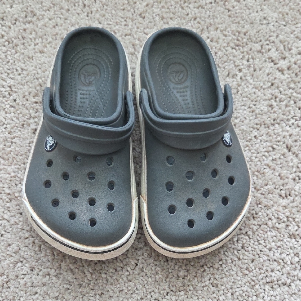 Kids Gray Clogs